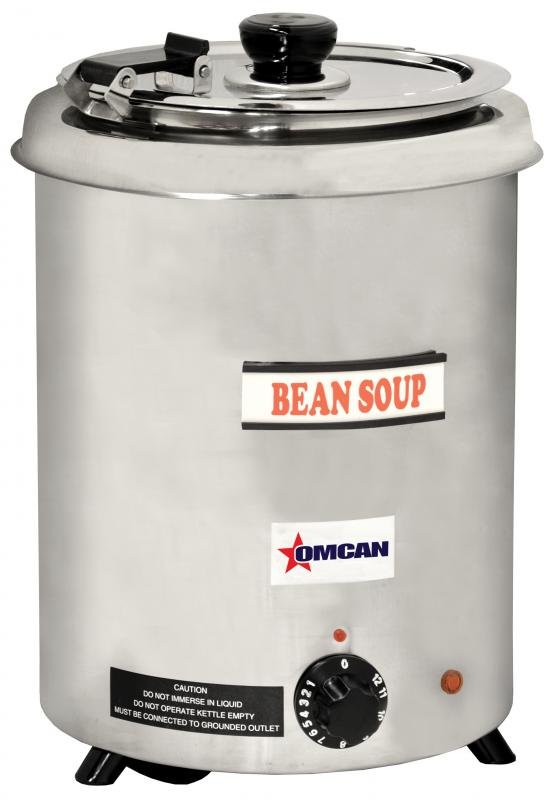 6 QT Stainless Steel Soup Kettle