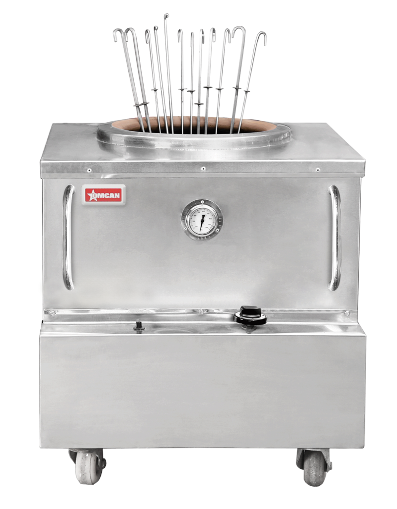 32″ x 32″ Natural Gas Stainless Steel Square Tandoor Oven – 85,000 BTU