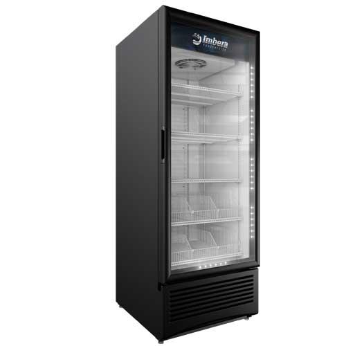 Imbera 30″ One Glass Swing Door Freezer with 23 cu.ft. capacity, Black